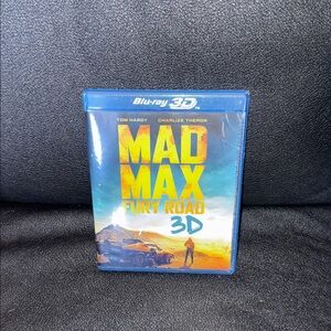 NWT Mad Max: Fury Road 3D Blu-ray